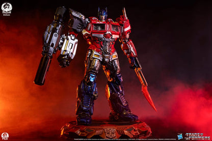 Muzej Transformers Status Optimus Prime Deluxe Edition 73 cm