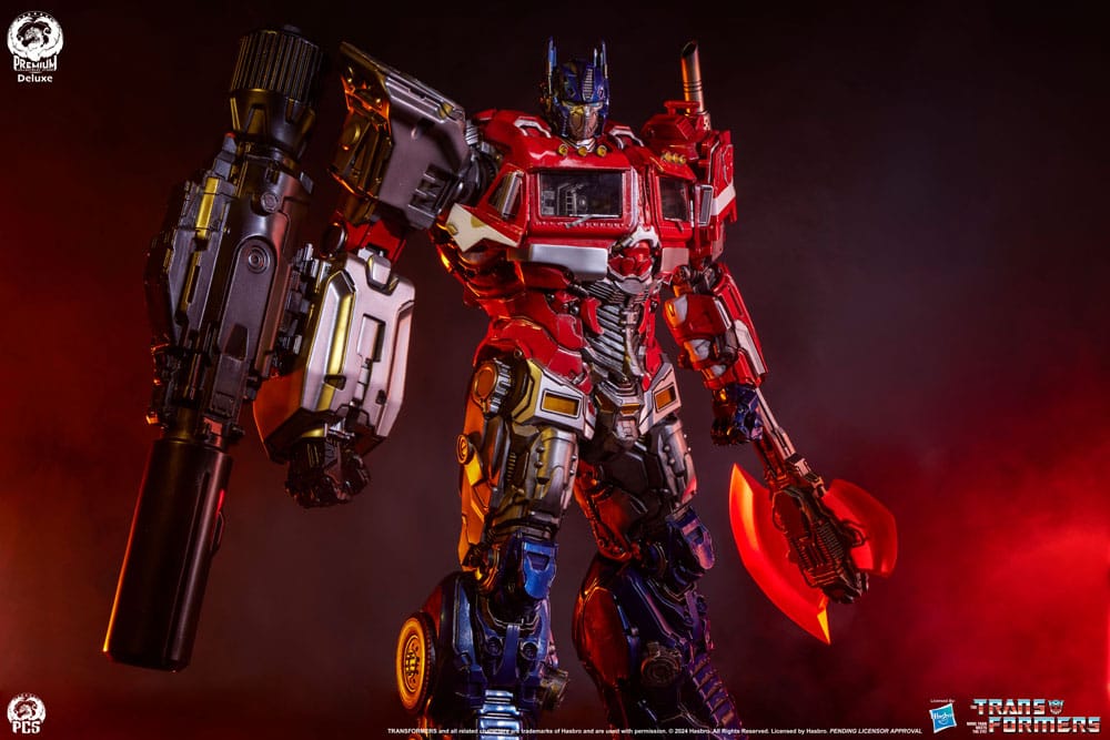 Muzej Transformers Status Optimus Prime Deluxe Edition 73 cm