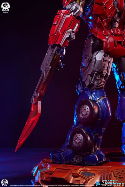 Muzej Transformers Status Optimus Prime Deluxe Edition 73 cm