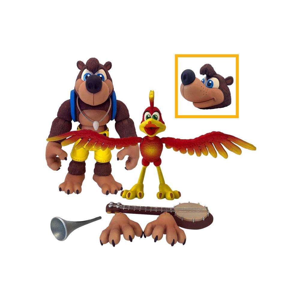 Banjo-Kazooie Aksiyon Figürleri 2 Pack Banjo & Kazooie 27 cm