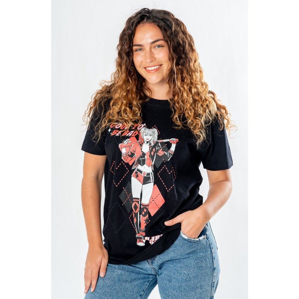 T-shirt DC Comics Harley Quinn deve essere cattiva