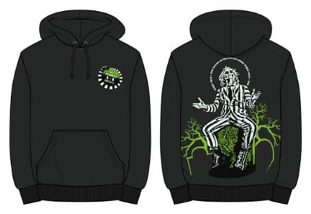 Maglione con cappuccio Beetlejuice Davanti Dietro Tour mondiale