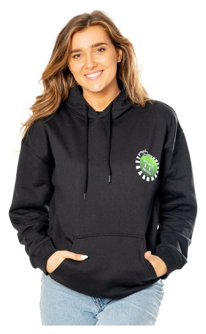 Maglione con cappuccio Beetlejuice Davanti Dietro Tour mondiale