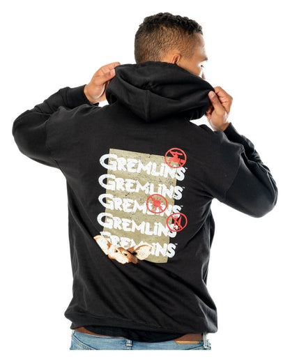 Gremlins Suéter con capucha Delantero Trasero Tear-Away