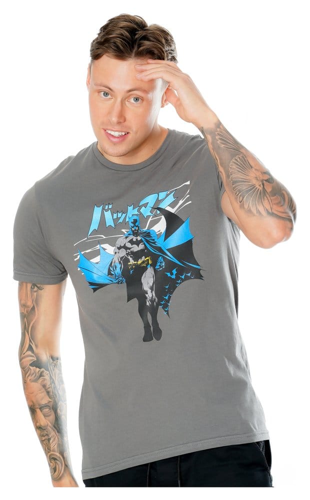 DC Comics T-tröja Batman Manga Cape