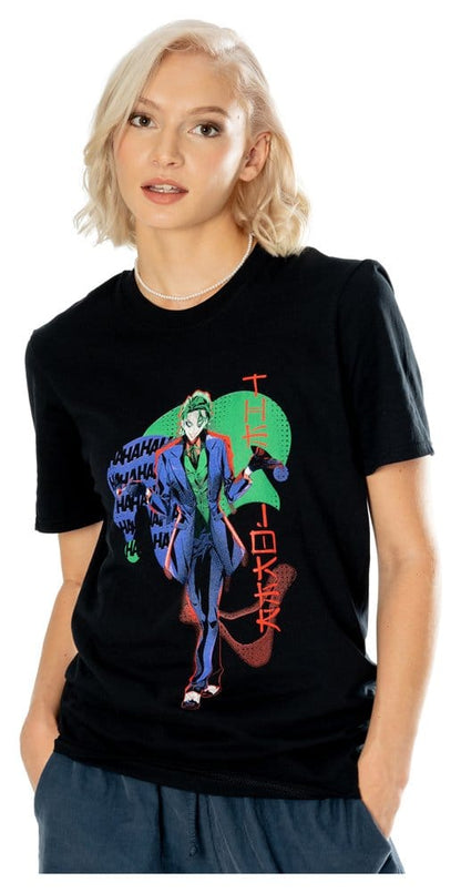 Camiseta DC Comics El Joker Anime Luz Roja
