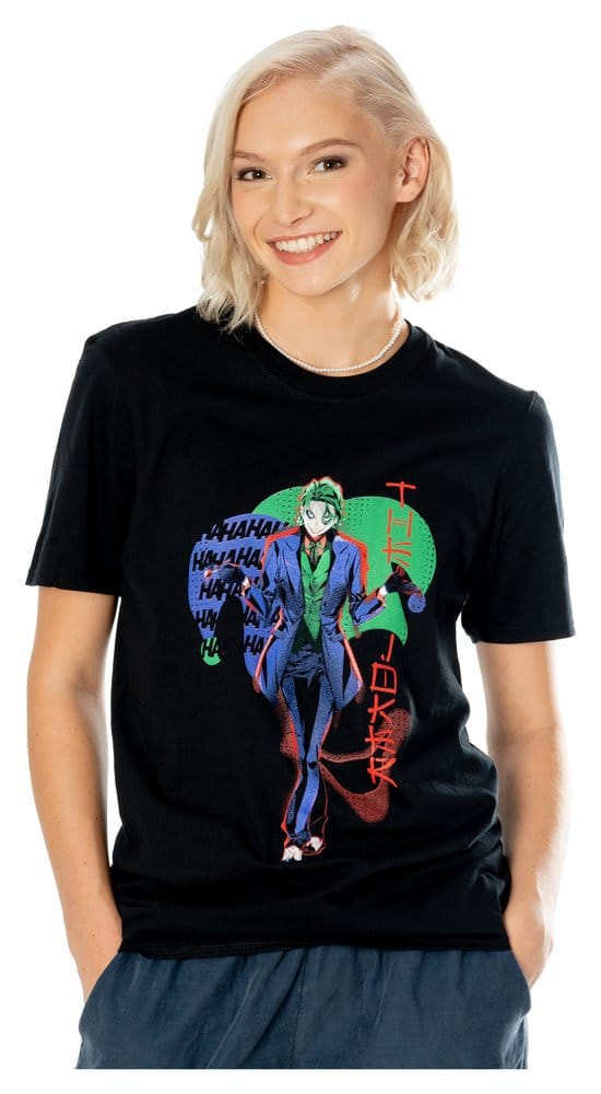 Camiseta DC Comics El Joker Anime Luz Roja