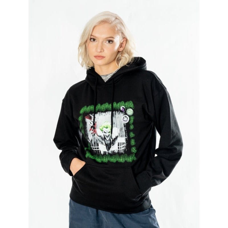 Maglione con cappuccio DC The Joker Anime Keys