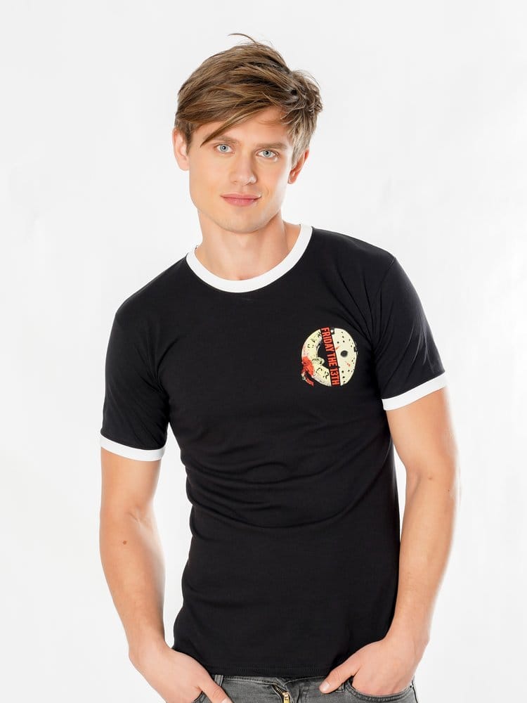 Fredag den 13. T-Shirt Life Ring Mask Reverse