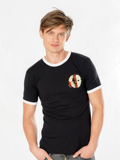 Fredag den 13. T-Shirt Life Ring Mask Reverse