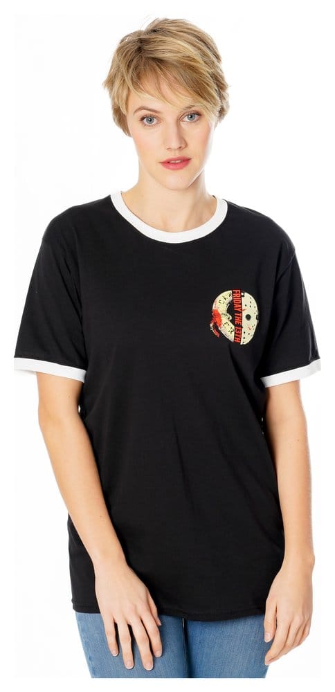 Fredag den 13. T-Shirt Life Ring Mask Reverse