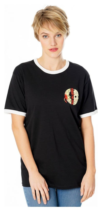 Fredag den 13. T-Shirt Life Ring Mask Reverse
