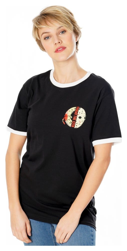 Fredag den 13. T-Shirt Life Ring Mask Reverse