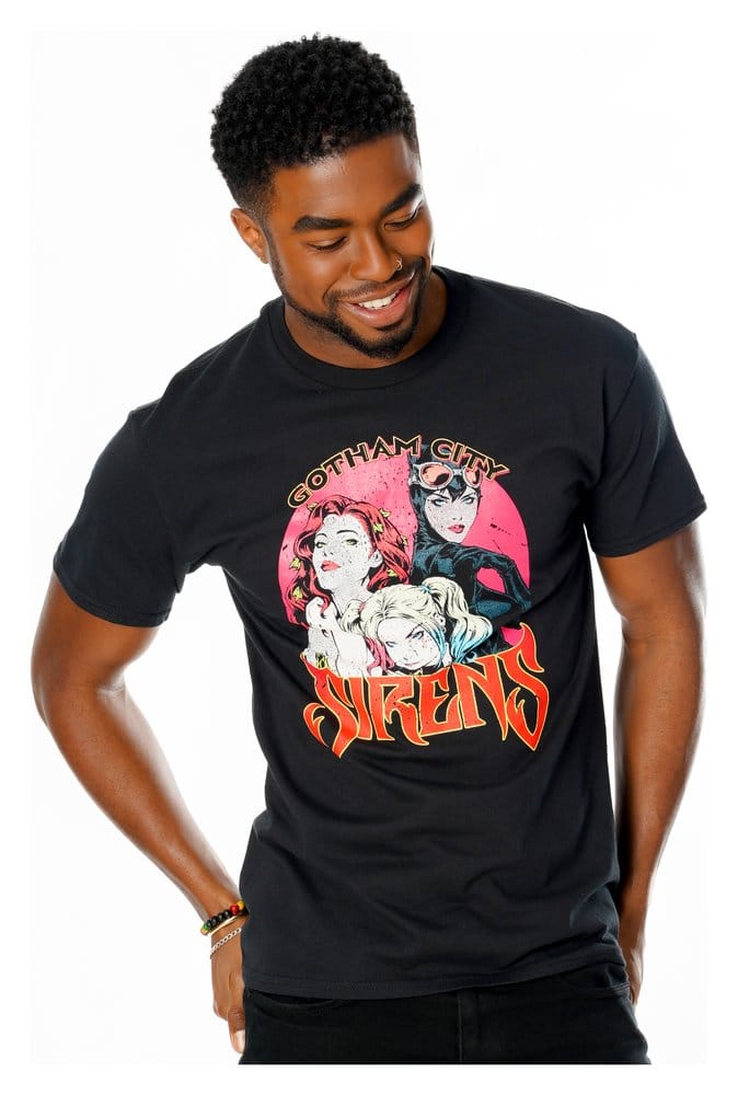 T-shirt des sirènes de Gotham City Poster vintage