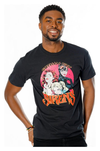 T-shirt des sirènes de Gotham City Poster vintage