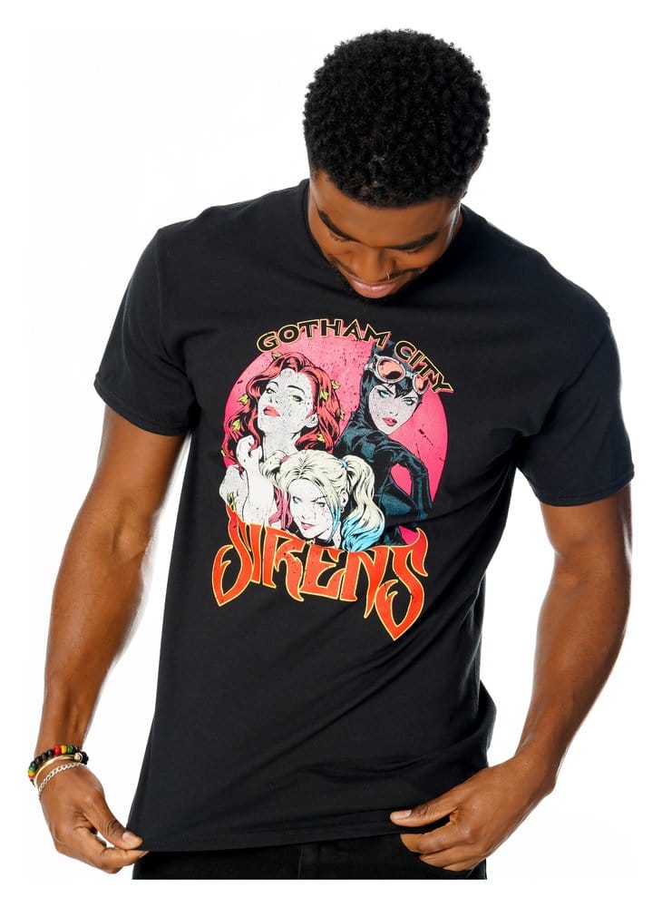 T-shirt des sirènes de Gotham City Poster vintage