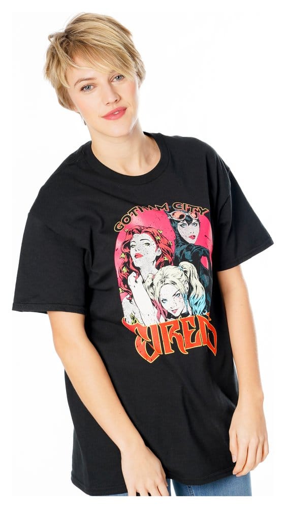 T-shirt des sirènes de Gotham City Poster vintage