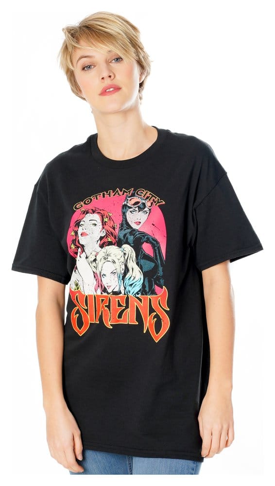 T-shirt des sirènes de Gotham City Poster vintage