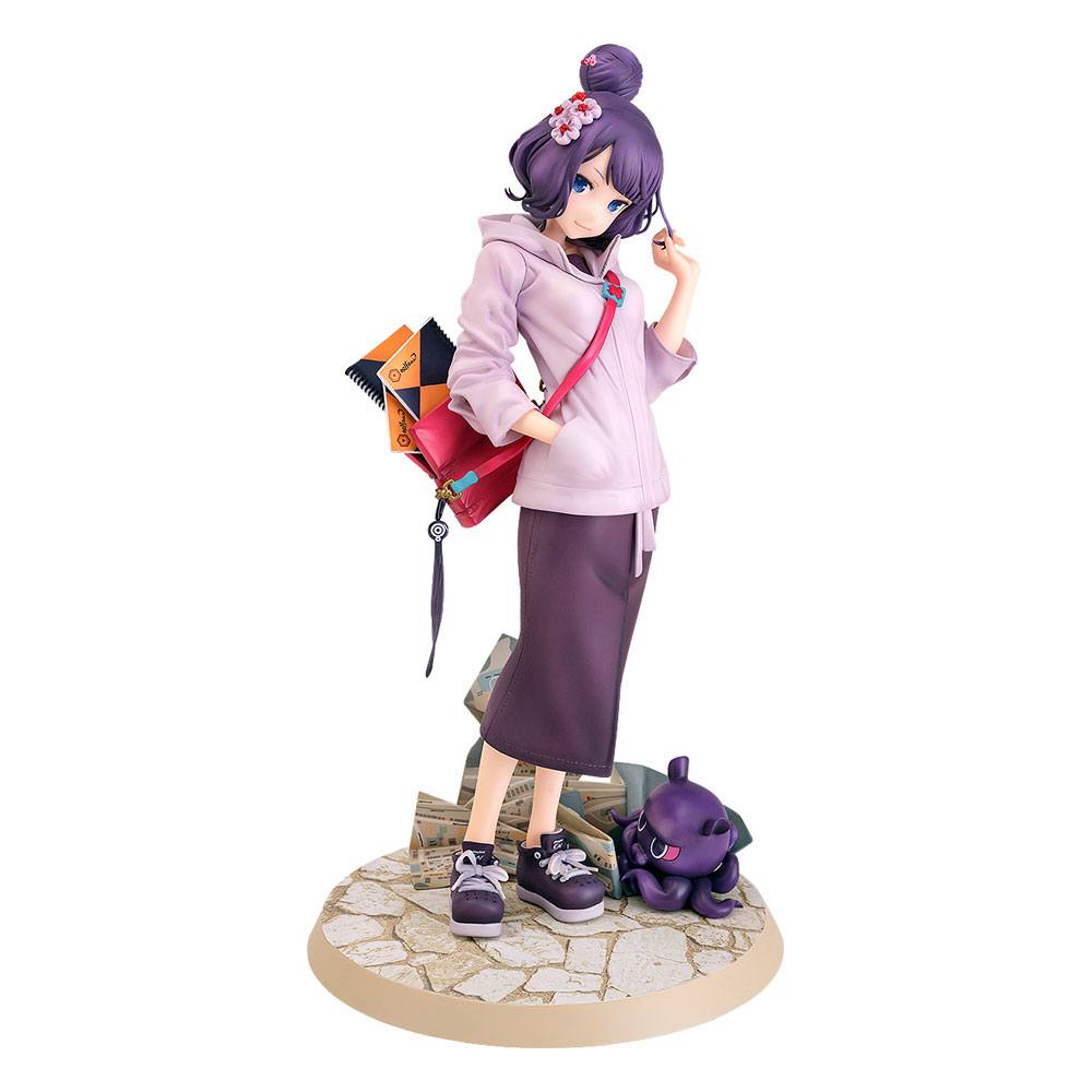 Öde/Grand Order PVC -staty 1/7 Foreigner/Katsushika Hokusai Travel Portrait Ver. 25 cm