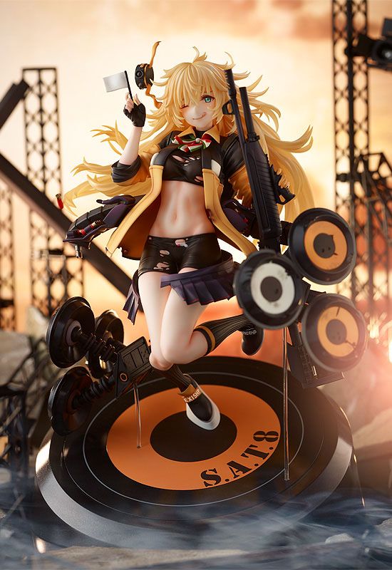 Girls Frontline PVC Statue 1/7 S.A.T.8 Heavy Damage Ver. 26 cm