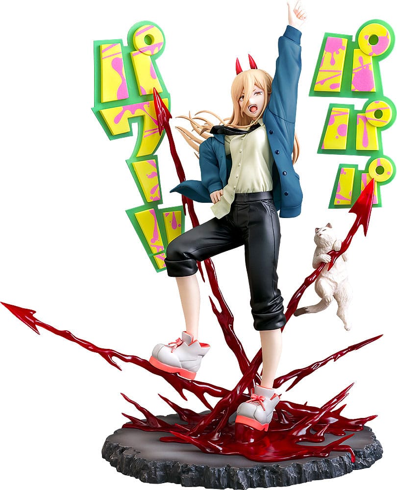 Chainsaw Man PVC heykeli 1/7 güç 31 cm