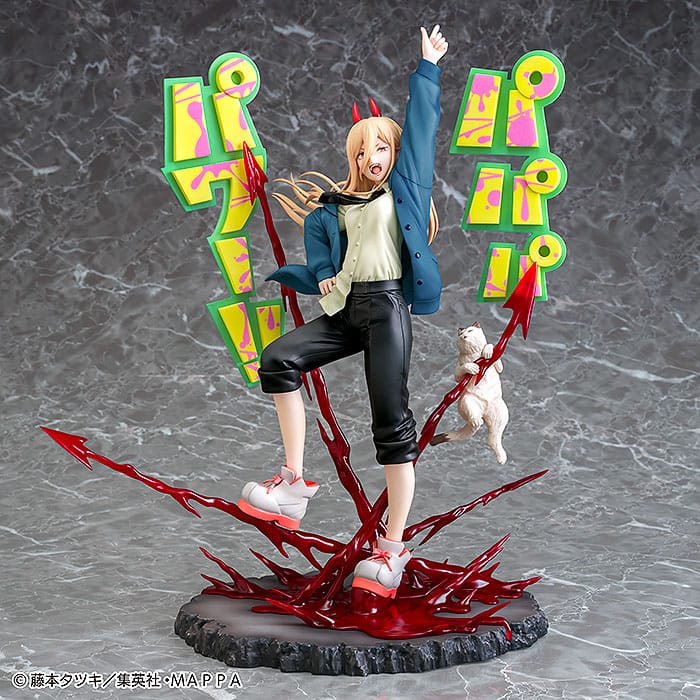 Chainsaw Man PVC heykeli 1/7 güç 31 cm