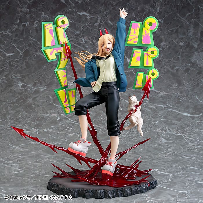 Chainsaw Man PVC heykeli 1/7 güç 31 cm