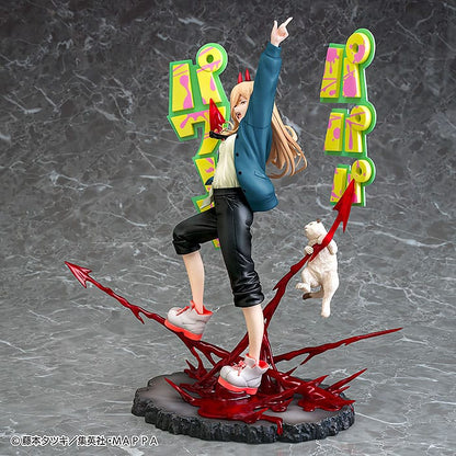 Chainsaw Man PVC heykeli 1/7 güç 31 cm