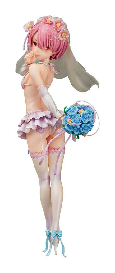 Re: Zero -Start Life in een ander World- PVC -standbeeld 1/7 Ram Wedding Ver. 22 cm