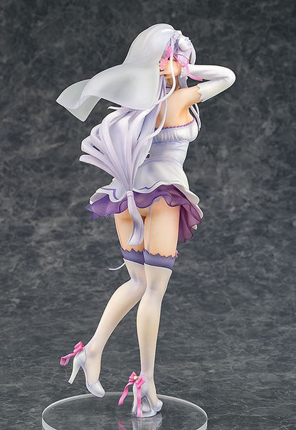 Re:ZERO -Starting Life in Another World- PVC Statue 1/7 Emilia Wedding Ver. 25 cm