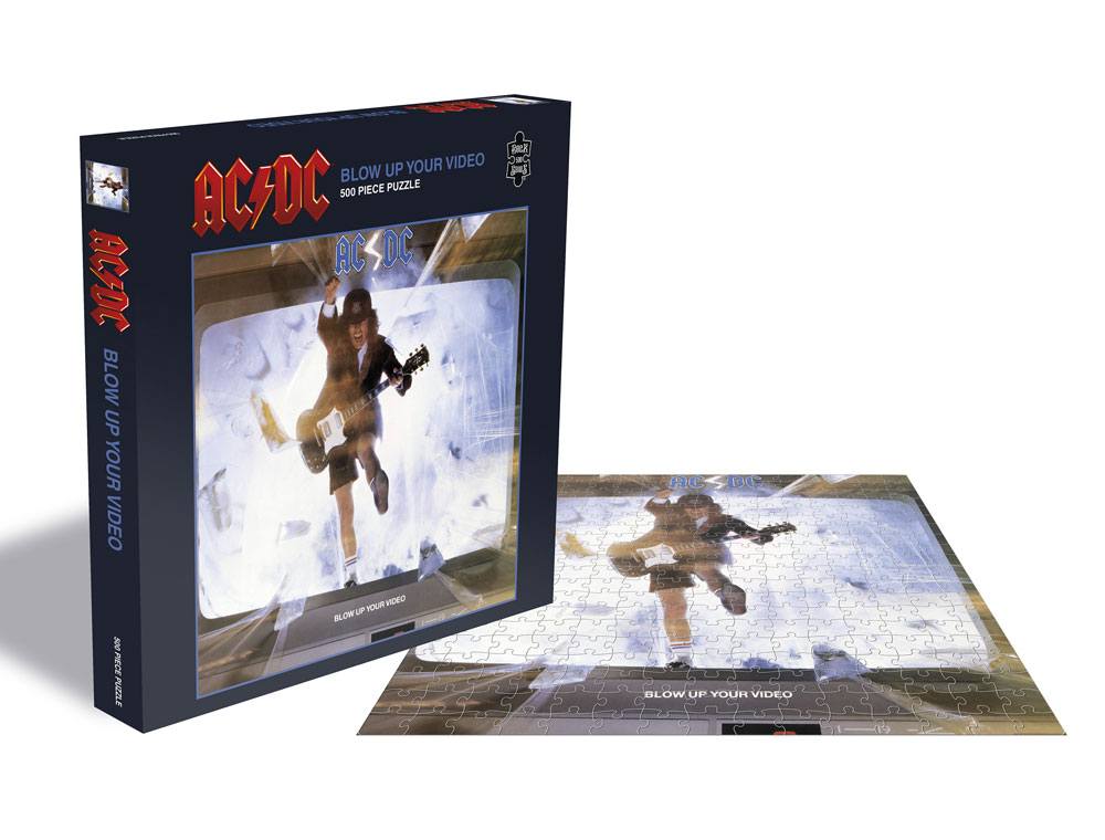 AC/DC Rock Saws Jigsaw Puzzle Blow Up Your Video (500 pieces)