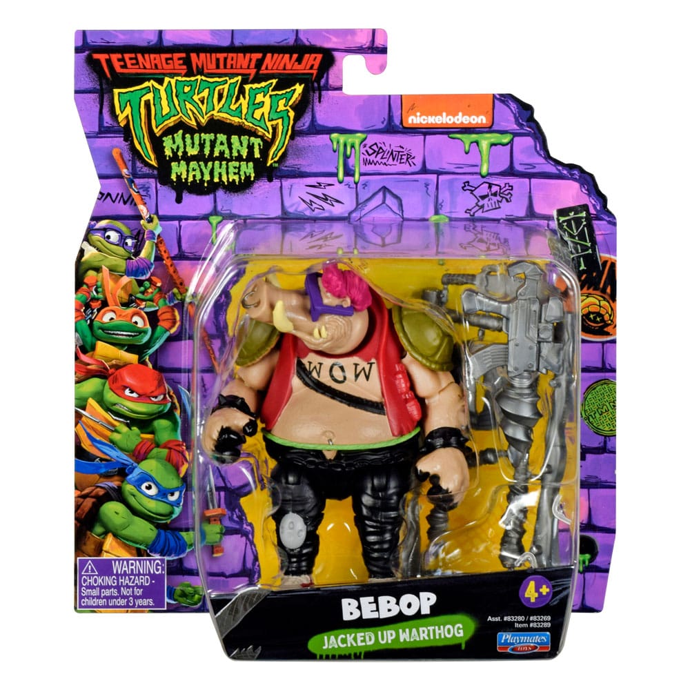 Teenage Mutant Ninja Turtles: Action Figures Mutant Mayhem 10 cm Assortimento Base (12)