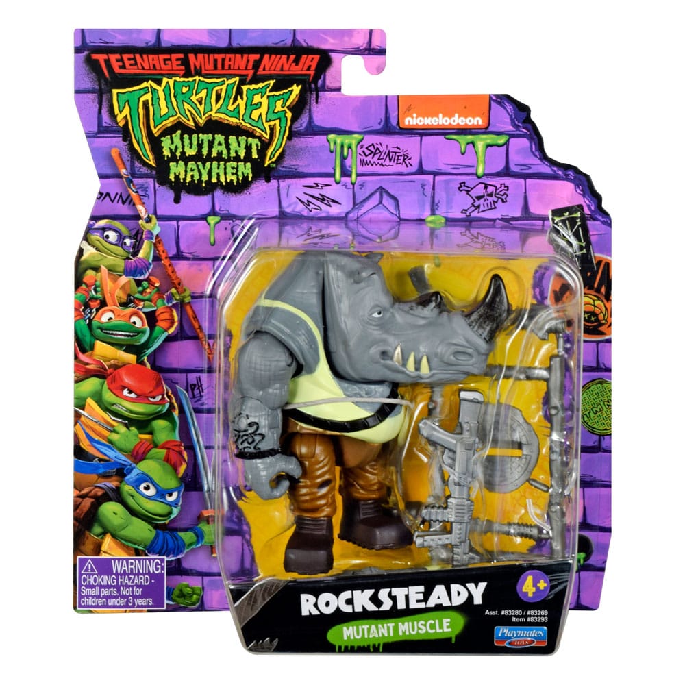Teenage Mutant Ninja Turtles: Action Figures Mutant Mayhem 10 cm Assortimento Base (12)