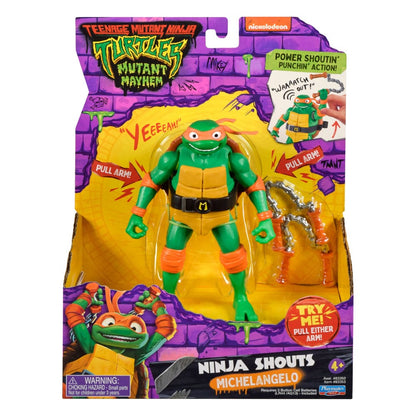 Teenage Mutant Ninja Kaplumbağalar: Mutant Mayhem Ninja Aksiyon Figürleri 15 cm Çeşitli (8)