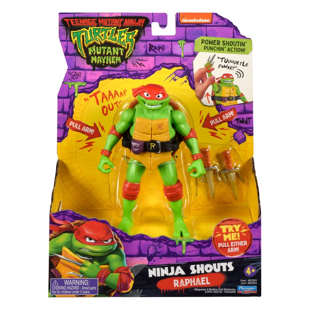 Teenage Mutant Ninja Kaplumbağalar: Mutant Mayhem Ninja Aksiyon Figürleri 15 cm Çeşitli (8)