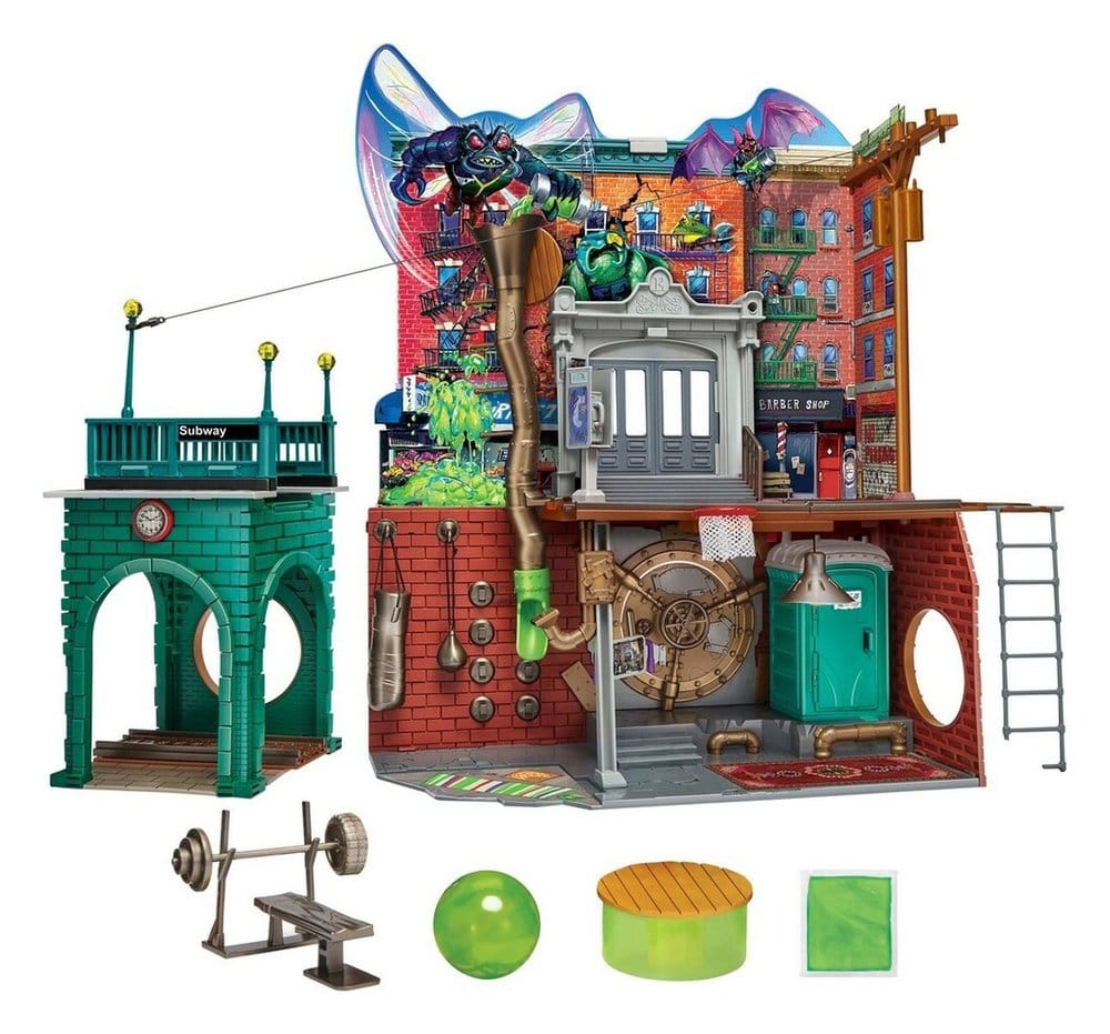 Teenage Mutant Ninja Turtles : Mutant Mayhem Playset Sewer Lair Nouvelle version