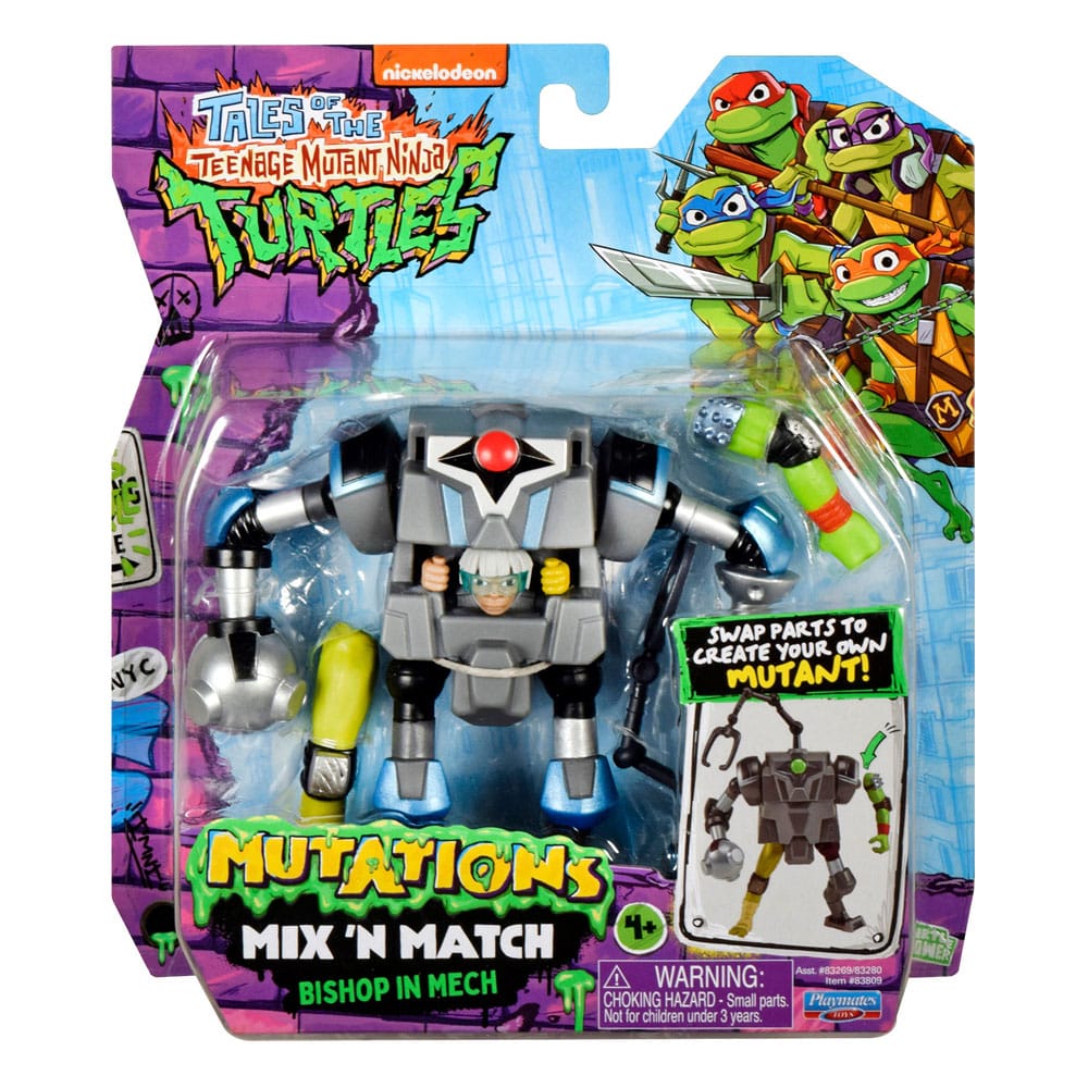 Tales of the Teenage Mutant Ninja Turtles Mix 'n Match actiefiguur Mech Suit 12 cm