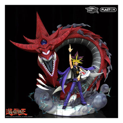 Yu-Gi-Oh! Estatua Yami Yugi y Slifer 51 cm