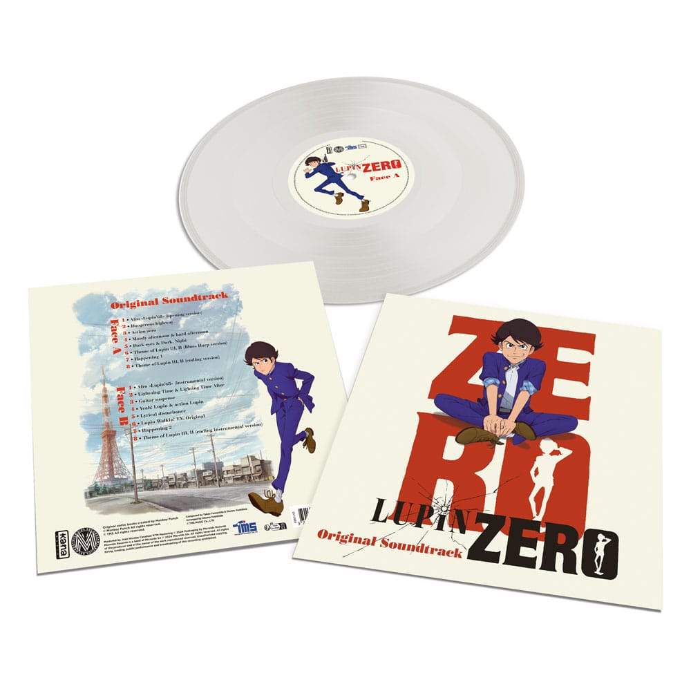 Lupin Zero Meilleure Sélection Piste Vinyle Blanc