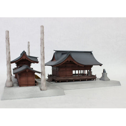 Struttura 1/150 Modello di plastica Kit Suwa Taisha Shimoya Akimiya (3 ° run)