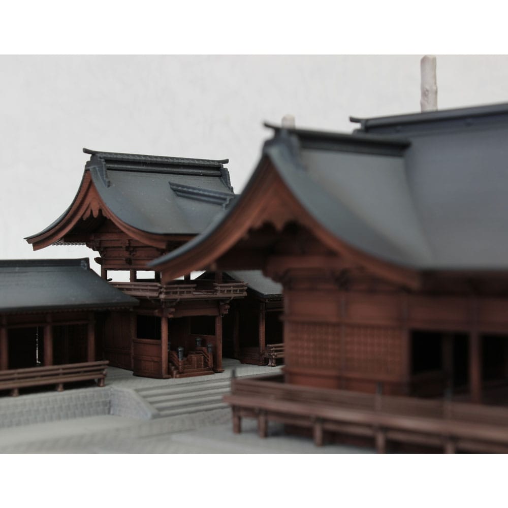 Struttura 1/150 Modello di plastica Kit Suwa Taisha Shimoya Akimiya (3 ° run)