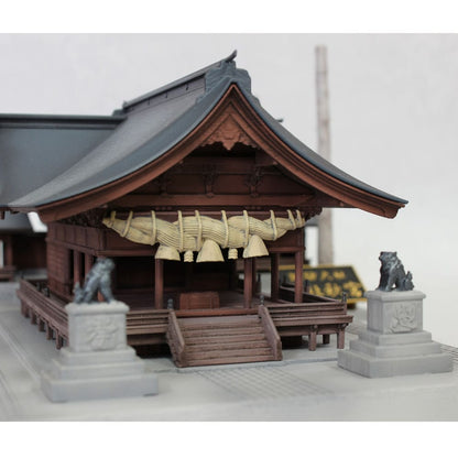 Struttura 1/150 Modello di plastica Kit Suwa Taisha Shimoya Akimiya (3 ° run)