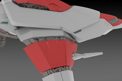 Dariusburst CS Core Kunststoffbausatz 1/144 Legend Silver Hawk 3F-1B Space Fighter 14 cm