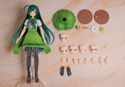 Tohoku Zunko Plastic Model Kit 1/12 Plafia Tohoku Zunko Mini Figure Set 13 cm