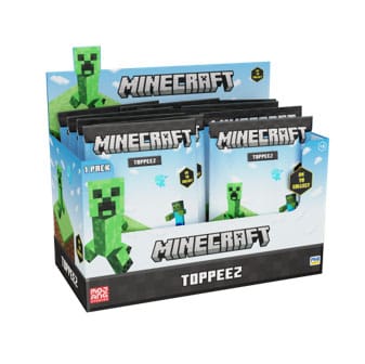 Assortimento Minecraft 3D-Toppeez 6cm (24)
