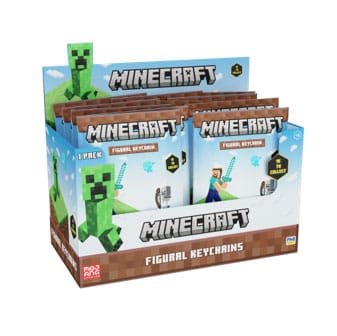 Minecraft figural-keychain Display (24)