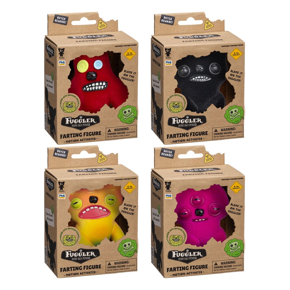 Fuggler: Farting Figures Fensterbox-Sortiment (12)