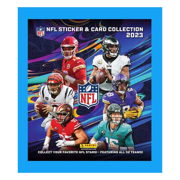 NFL Sticker & Card Collection 2023 Display (50)