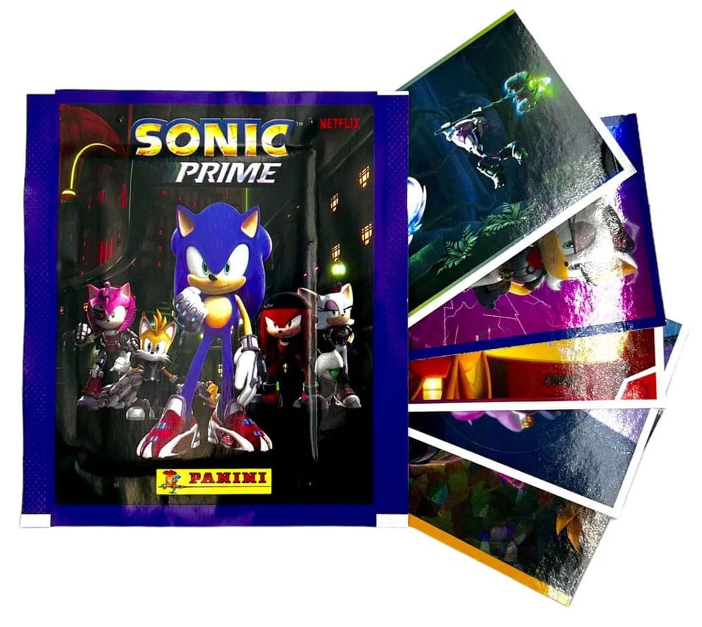 Pantalla de colección de pegatinas de Sonic Prime (36)