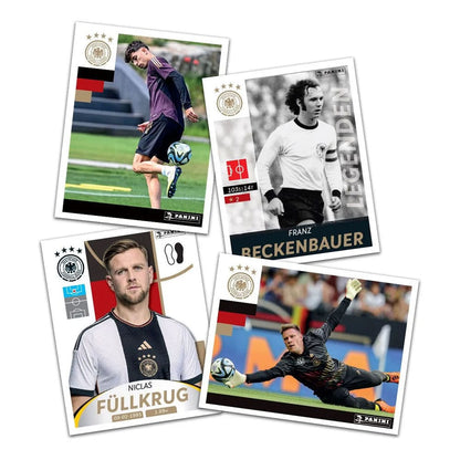 DFB Deutschland 2024 und die Besten aus Europa Sticker Collection Display (50) *German Version*